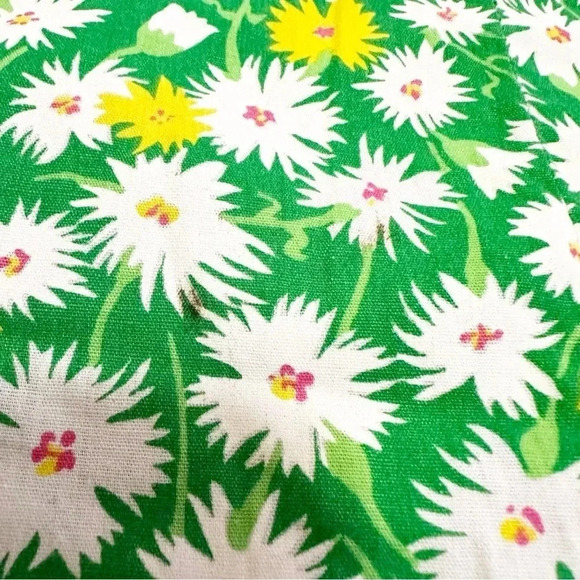 Vintage 1970’s Daisy Print Midi Skirt - Picture 8 of 9